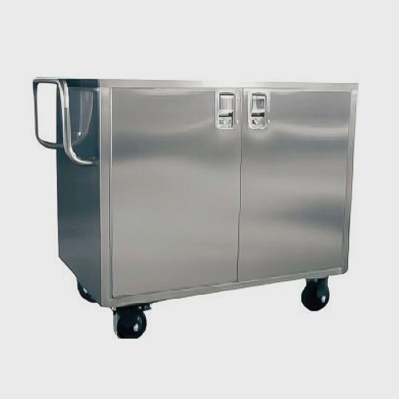 Sjukhus CSSD Medical Instrument Closed Transfer Trolley
