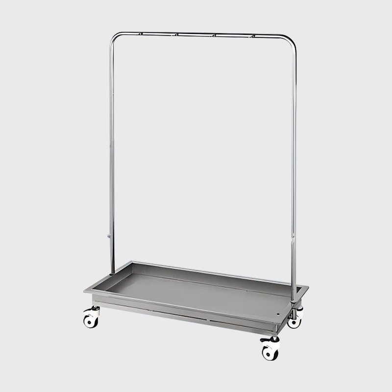 Rörligt medicinsk moppställ i rostfritt stål