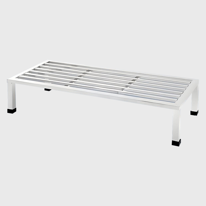 Bas i rostfritt stål (pall)